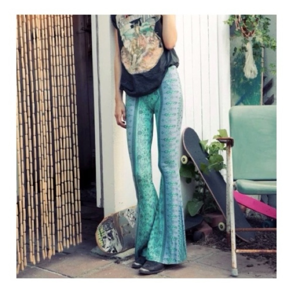 Spell & the Gypsy Desert Wanderer Bells, Turquoise, XS, GUC!